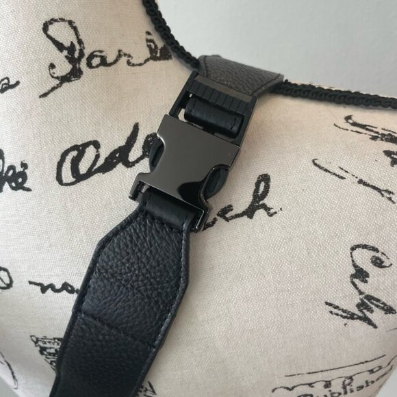 VALENTINO MESSENGER BAG LEATHER MADE IN ITALY BLACK EMO VERSATILE CARRYALL - Picture 16 of 16